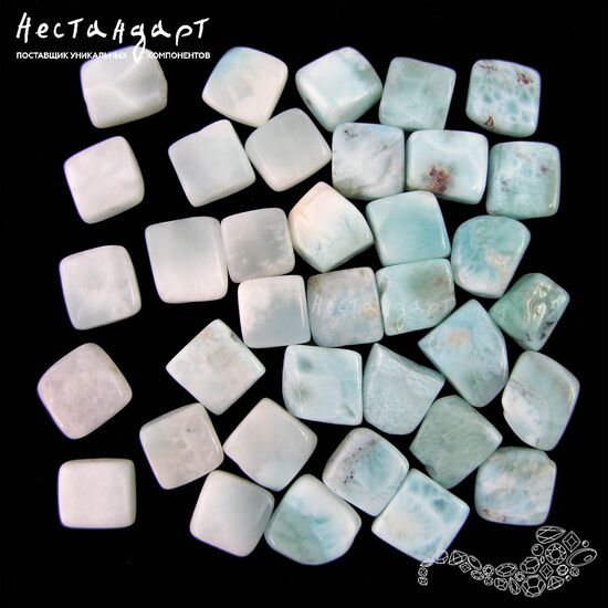 Ларимар натуральный Free Form 10-12 мм, изображение 2