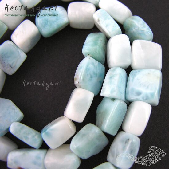 Ларимар натуральный Free Form 10-12 мм, изображение 4