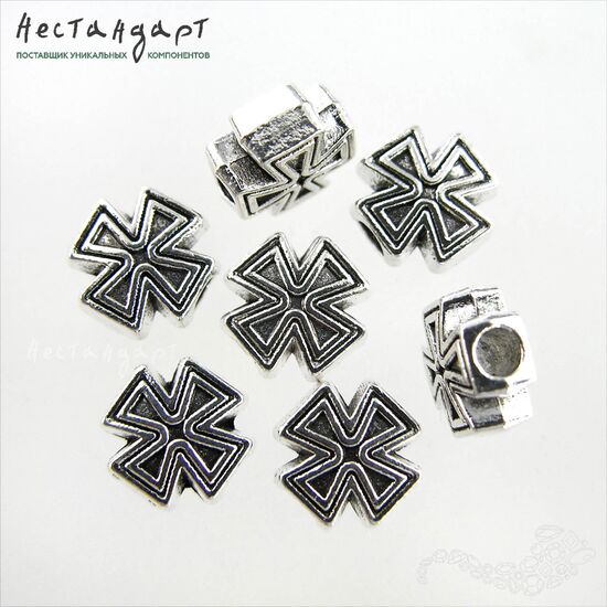 Бусина Maltese Cross 9х5 мм
