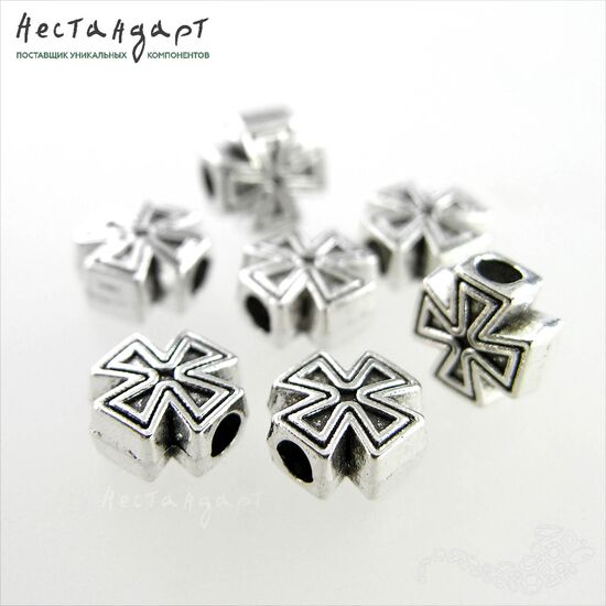 Бусина Maltese Cross 9х5 мм, изображение 2