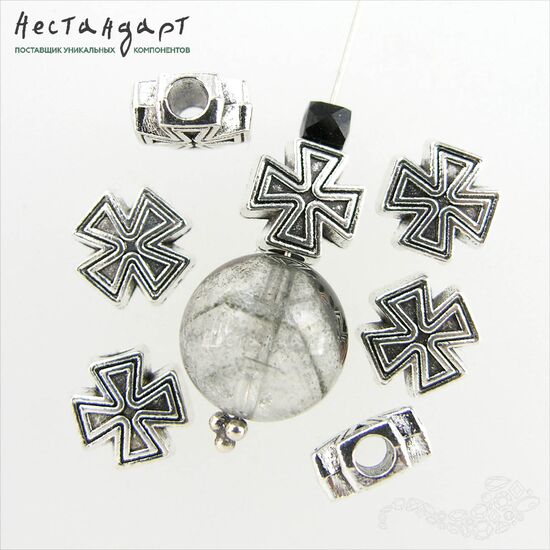 Бусина Maltese Cross 9х5 мм, изображение 5