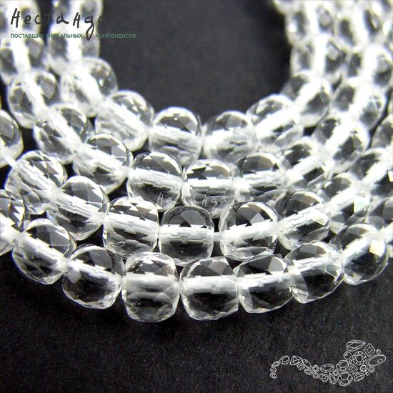 Кварц натуральный Cube 5 мм (уп.6 шт.), изображение 2