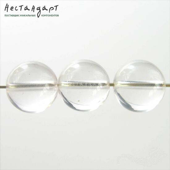 Горный хрусталь гладкий шар 12 мм (уп. 6 шт.), изображение 3