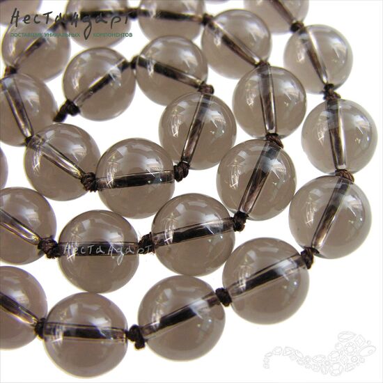 Кварц дымчатый натуральный 12 мм (уп.3 шт.), изображение 5