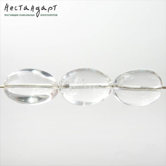 Горный хрусталь гладкий овал 18-20х14-15 мм, изображение 6