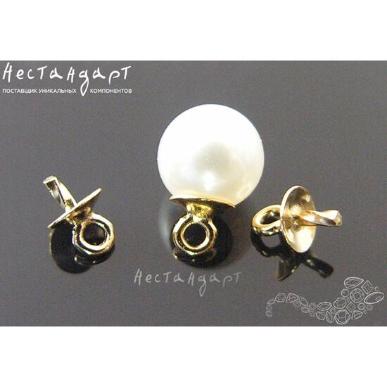 Концевик со штифтом Micro Gold Filled 3 мм, изображение 3