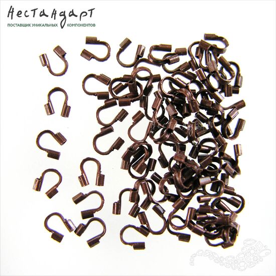 Защита тросика Antique Copper 4,5 мм (уп. 20 шт), изображение 2