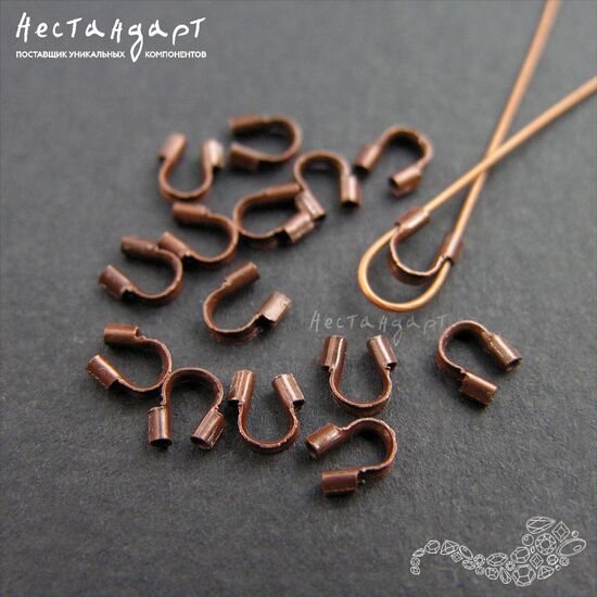 Защита тросика Antique Copper 4,5 мм (уп. 20 шт), изображение 3