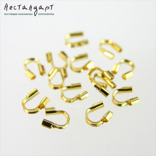 Защита тросика Gold Plated 4,5 мм (уп. 20 шт.)