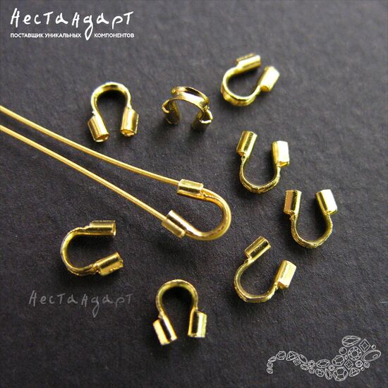 Защита тросика Gold Plated 4,5 мм (уп. 20 шт.), изображение 3