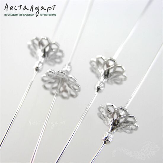 Основа для декорирования Glossy Gothic Sterling Silver 120 мм, изображение 5