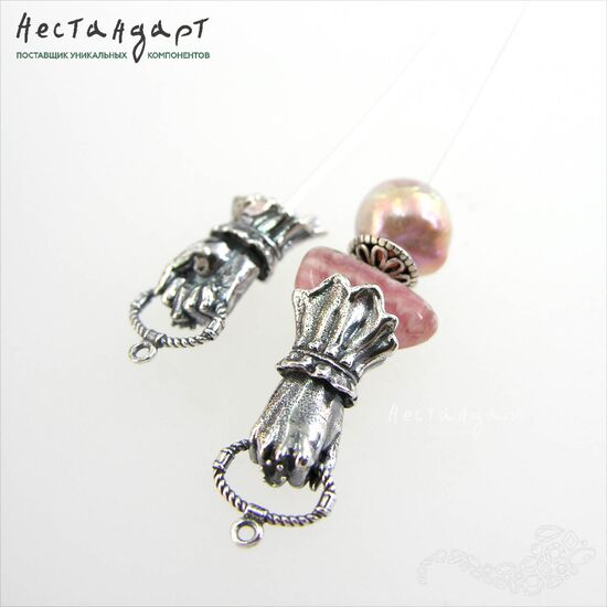 Основа для декорирования Gothic Hand Sterling Silver 101 мм, изображение 5