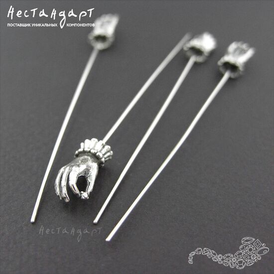 Основа для декорирования Renaissance Palm Sterling Silver 97 мм, изображение 5