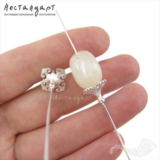 Основа для декорирования Satin Venetian Sterling Silver 120 мм, изображение 2