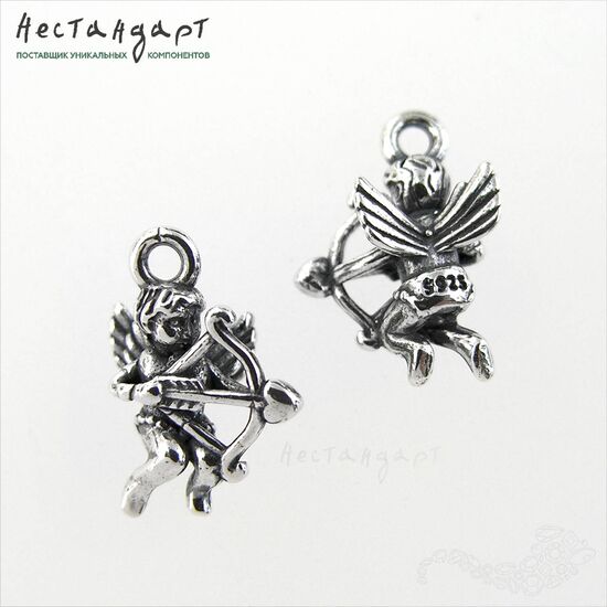 Подвеска Smashing Cupid Sterling Silver 15 мм