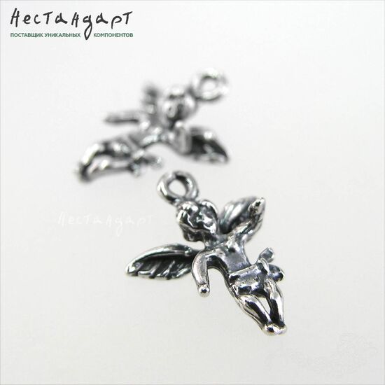 Подвеска-коннектор Flying Angel Sterling Silver 17 мм, изображение 2