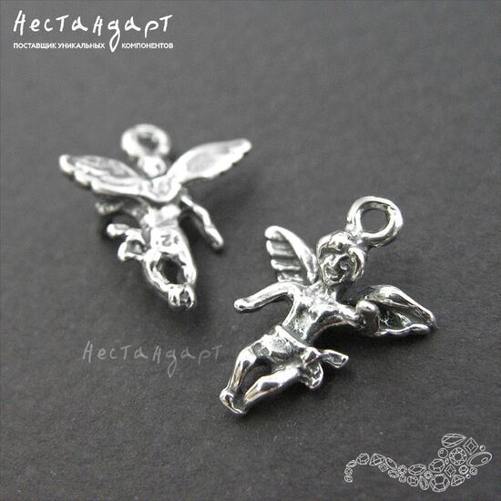 Подвеска-коннектор Flying Angel Sterling Silver 17 мм, изображение 4