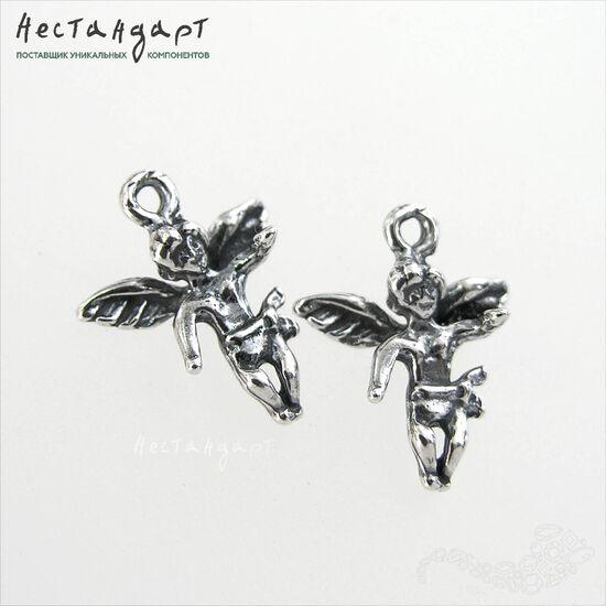 Подвеска-коннектор Flying Angel Sterling Silver 17 мм, изображение 5