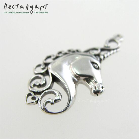 Подвеска-коннектор Unicorn Sterling Silver 28 мм, изображение 6