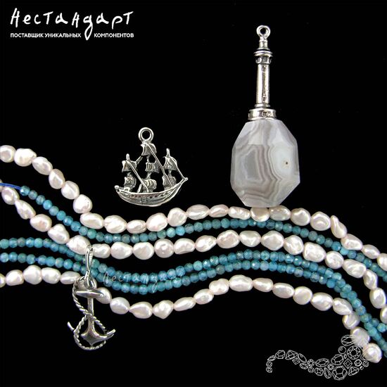 Подвеска-концевик Lighthouse Sterling Silver 31 мм, изображение 2