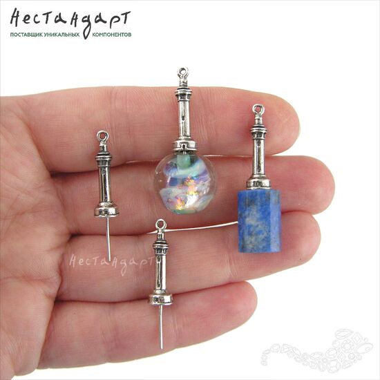 Подвеска-концевик Lighthouse Sterling Silver 31 мм, изображение 3