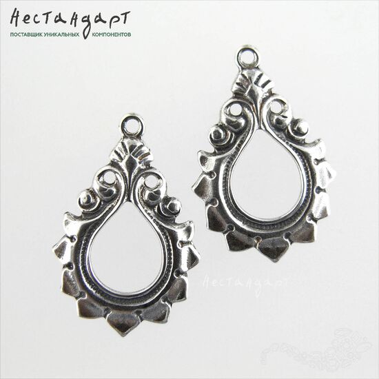Коннектор-подвеска Bocciolo Sterling Silver 26 мм, изображение 3