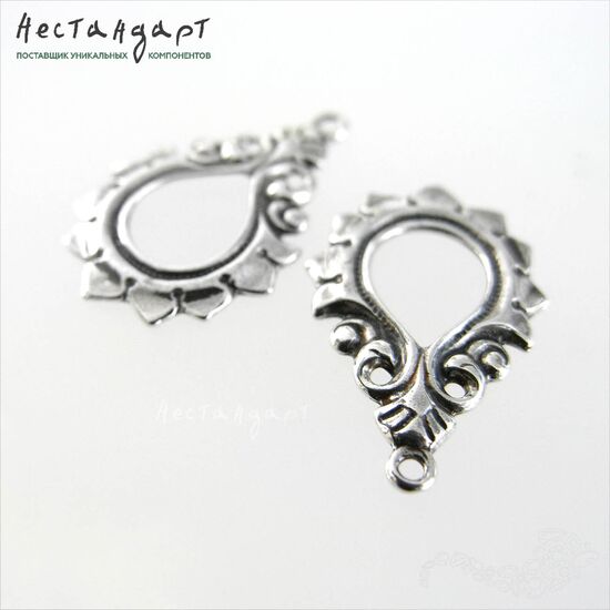 Коннектор-подвеска Bocciolo Sterling Silver 26 мм, изображение 5