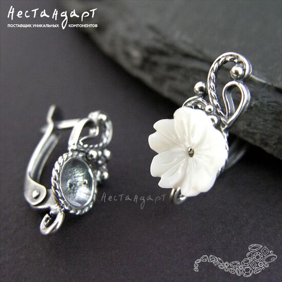 Швензы Harmony Silver Plated 19х10 мм (пара), изображение 5