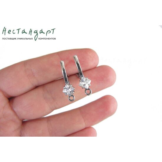 Швензы Аbstract Silver Plated 22 мм (пара), изображение 2