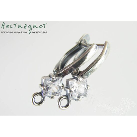 Швензы Аbstract Silver Plated 22 мм (пара), изображение 4