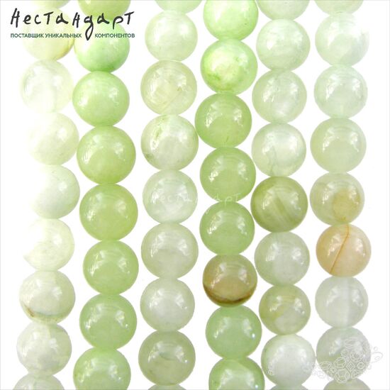 Кальцит натуральный гладкий 10 мм (уп. 10 шт.), изображение 4