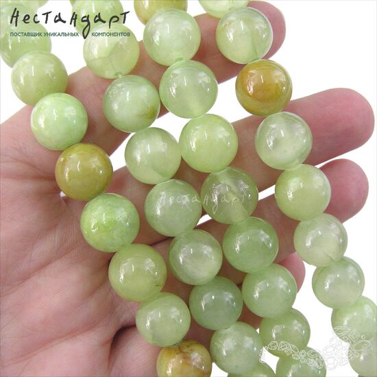 Кальцит натуральный гладкий 12 мм (уп. 6 шт.), изображение 3