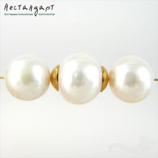 Жемчуг натуральный Мajestic White 11-14 мм, изображение 4