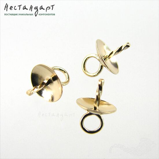 Концевик со штифтом Micro Gold Filled 5 мм