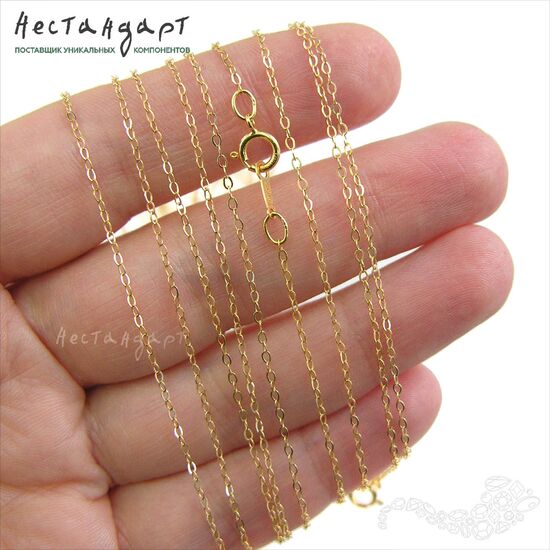 Цепочка Gold Filled с замком 41 см, изображение 2