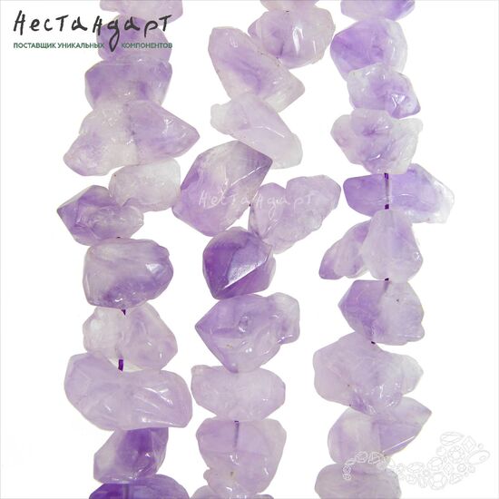 Аметист натуральный кристаллы и сростки 11-19 мм (уп. 7 шт.), изображение 4