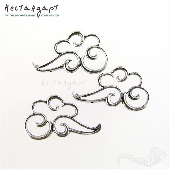 Коннектор-бусина Nuage Sterling Silver 22 мм, изображение 2