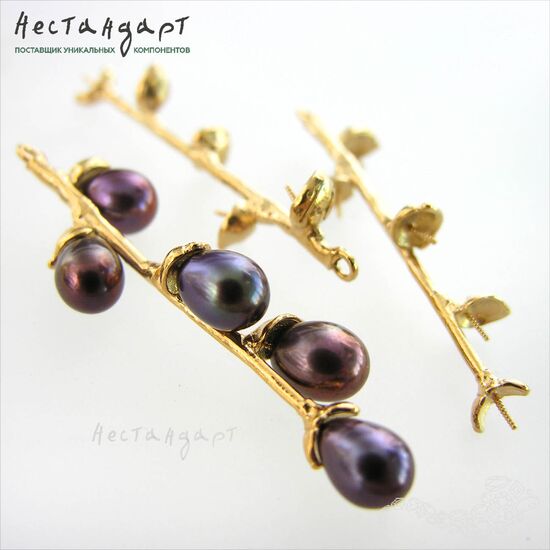 Подвеска со штифтами Willow Gold Plated 48 мм
