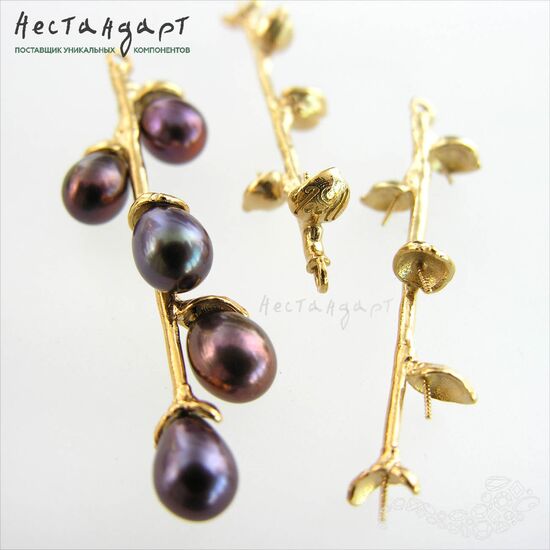 Подвеска со штифтами Willow Gold Plated 48 мм, изображение 5