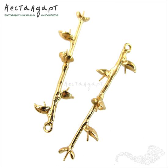 Подвеска со штифтами Willow Gold Plated 48 мм, изображение 6