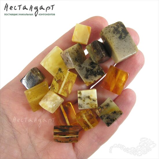 Янтарь натуральный Struttura 10-20 мм (уп. 5 шт.), изображение 3