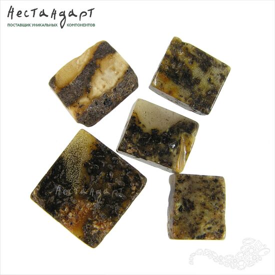 Янтарь натуральный Struttura 10-20 мм (уп. 5 шт.), изображение 9