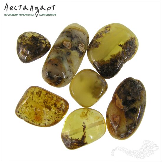 Янтарь натуральный Native Nuggets 10-23 мм (уп. 7 шт.), изображение 3