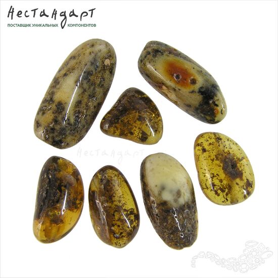 Янтарь натуральный Native Nuggets 10-23 мм (уп. 7 шт.), изображение 6