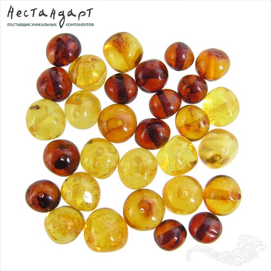 Янтарь натуральный Candy 6-8 мм (уп. 10 шт.), изображение 4