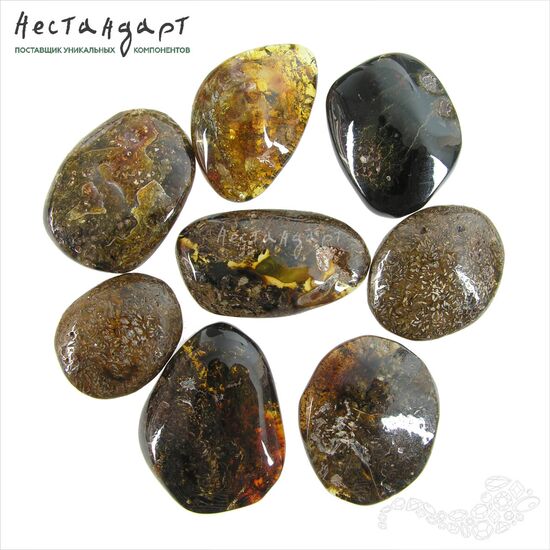 Янтарь натуральный Witch Stone 25-30 мм, изображение 3