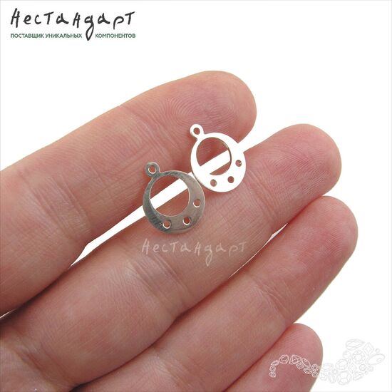 Подвеска Lustre Sterling Silver 13х10,5 мм, изображение 2