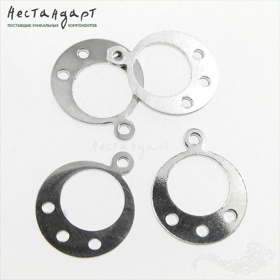 Подвеска Lustre Sterling Silver 13х10,5 мм, изображение 3