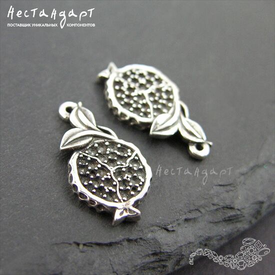 Подвеска Pomegranate Sterling Silver 18,5 мм (левая), изображение 5