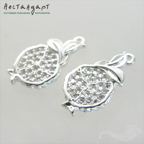 Подвеска Pomegranate Silver Plated 18,5 мм (правая), изображение 5